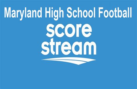 maryland high school football scores